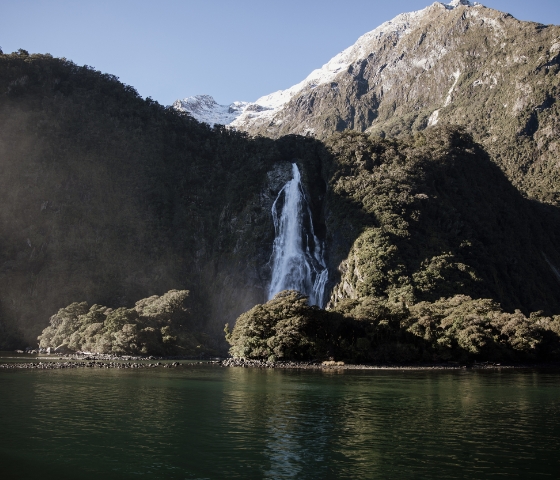 Bowen Falls at Piopiotahi / Milford Sound